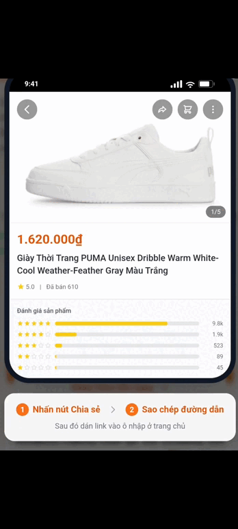 Hướng dẫn lấy link